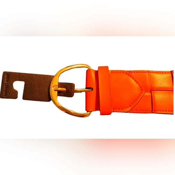 MICHAEL KORS Woven Leather Belt - Picture 2 of 6